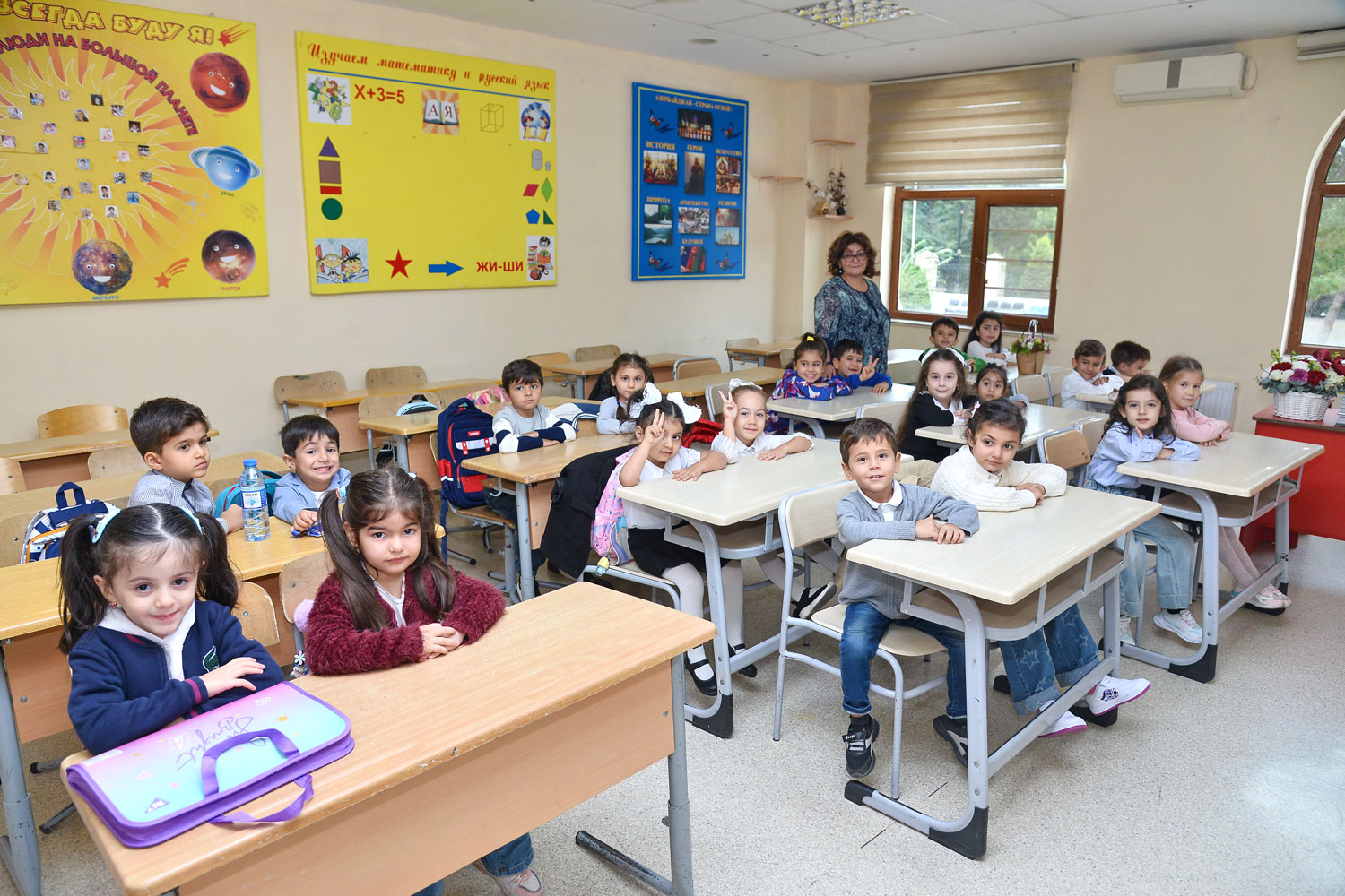 Paytaxtda 21 mindən çox uşaq məktəbəhazırlıq qruplarına cəlb olunub