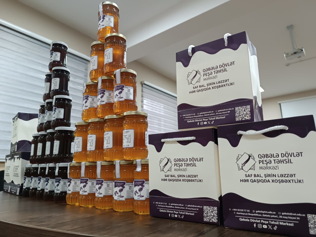 Peşə Təhsil Mərkəzi bal istehsalını 4 dəfəyədək artırıb