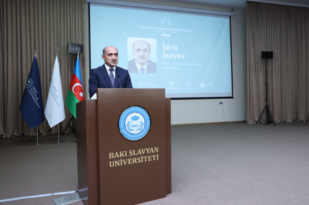 İdris İsayev: Qlobal çağırışlar təhsildə də yeni yanaşmaların formalaşmasını zəruri edir