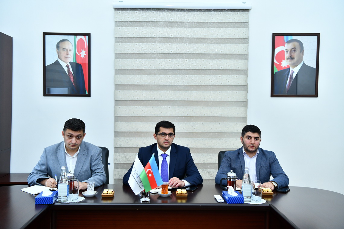 ADNSU-da “İnnovasiyalar Mərkəzi” MMC nümayəndələri ilə görüş keçirilib