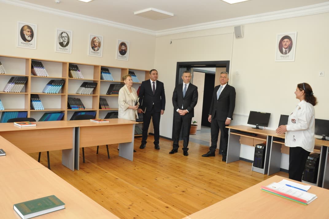 Biləsuvarda təhsil müəssisələrinin fəaliyyəti ilə tanışlıq olub