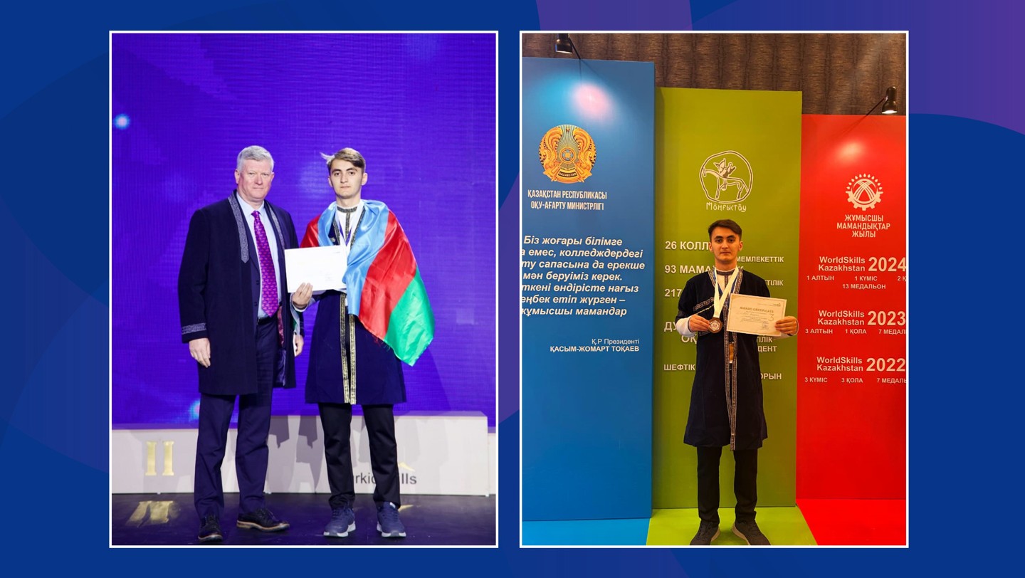 BMU tələbəsi “TurkicSkills 2025”də qalib olub