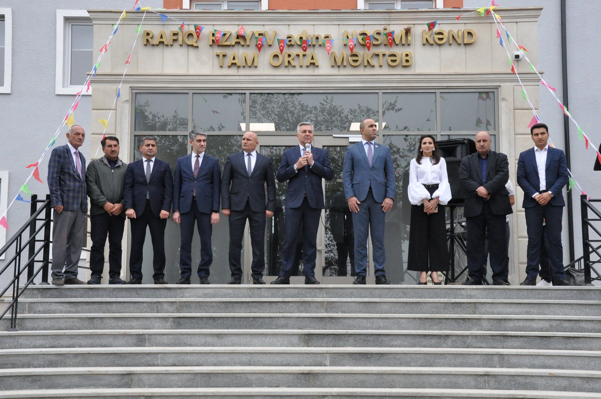 Şirvan və Biləsuvarda məktəb açılışları olub