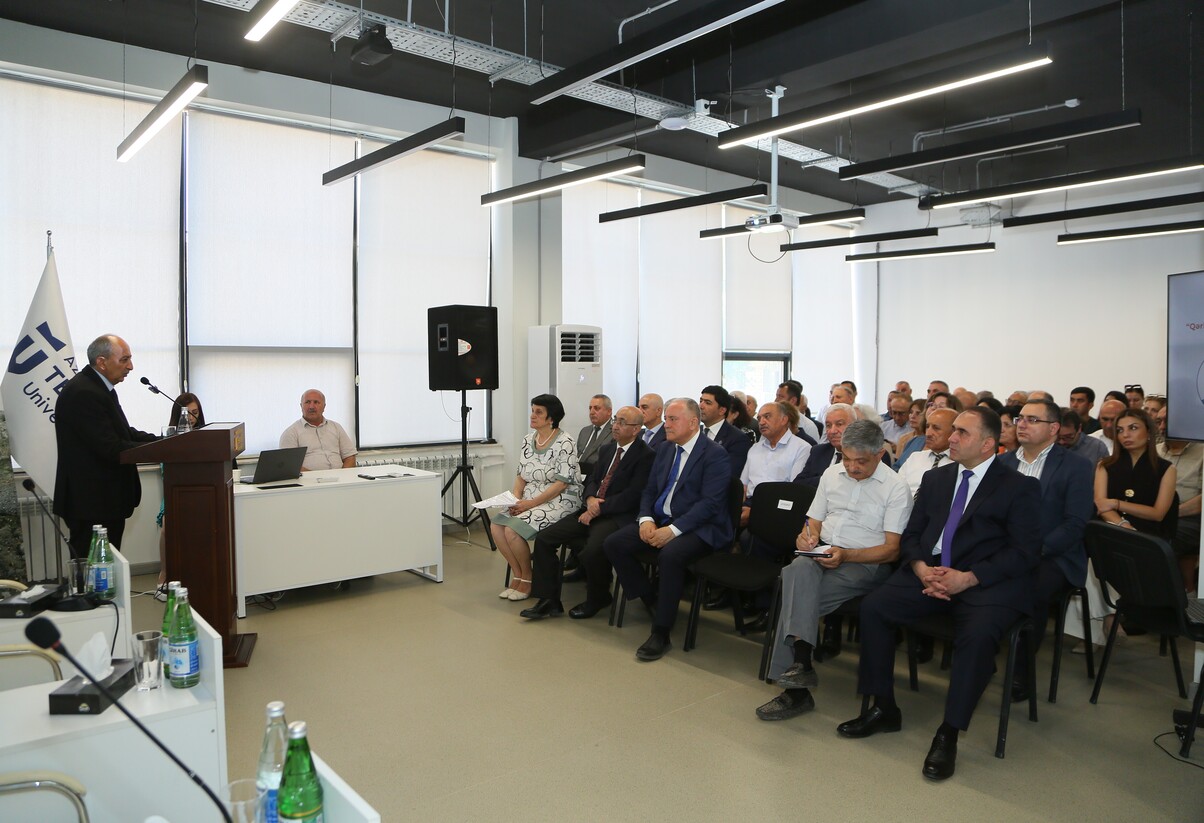 AzTU-da “Qərbi Azərbaycanda texnoloji irsin bərpası və yaşadılması” adlı seminar keçirilib