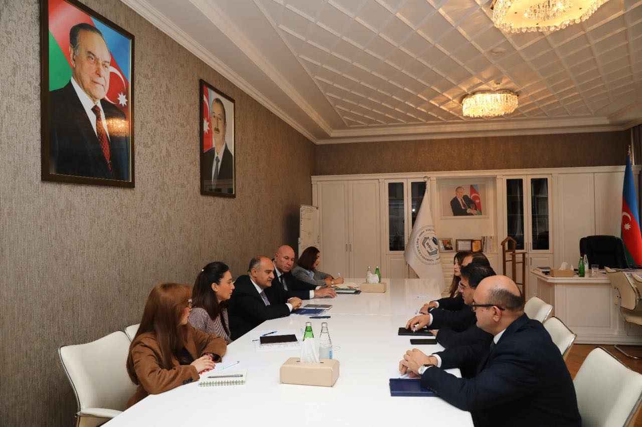 BSU-nun rektoru və Milli Observatoriyanın sədri arasında görüş keçirilib
