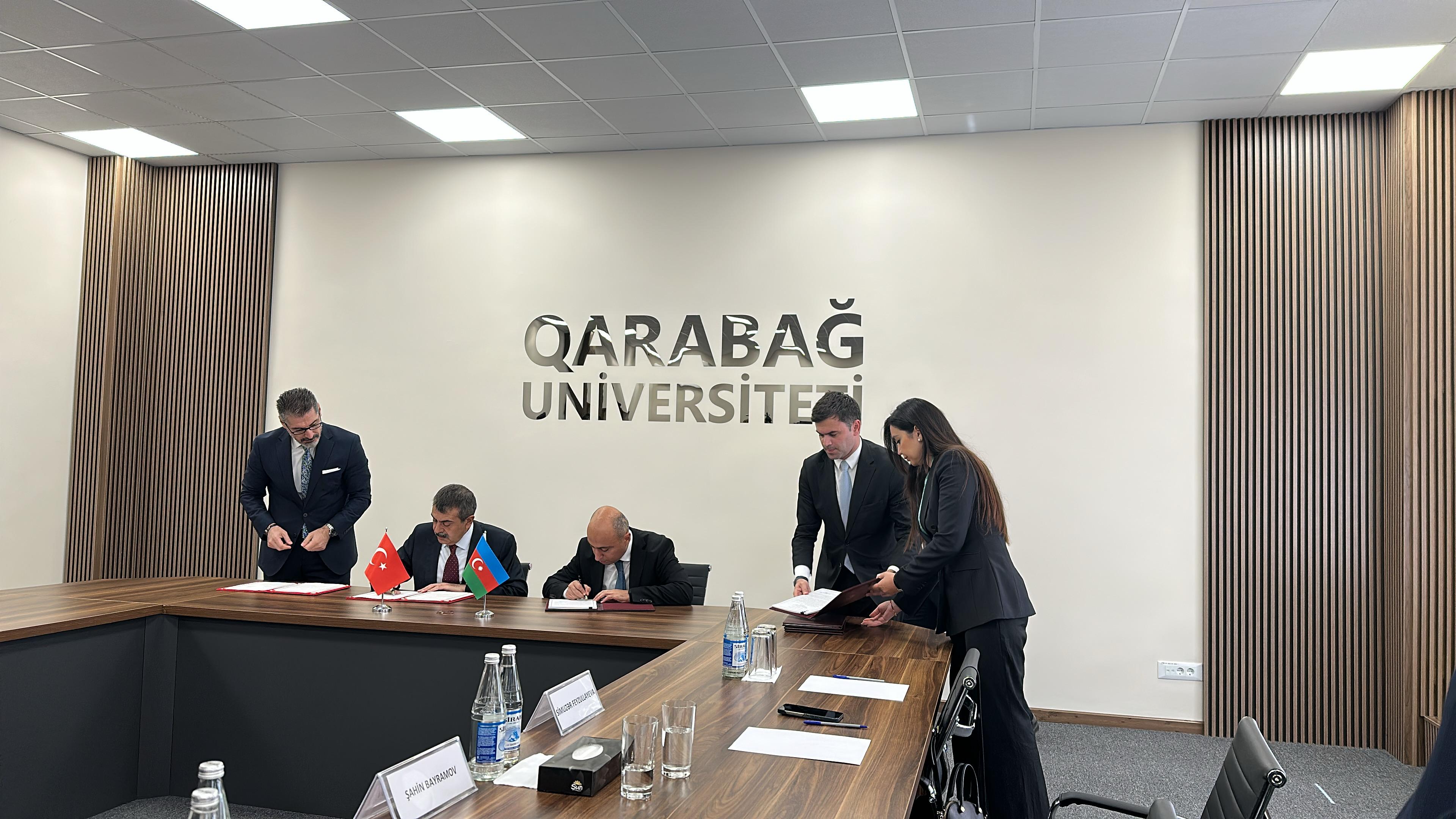 Azərbaycan və Türkiyə arasında təhsil sahəsində mühüm sənədlər imzalanıb