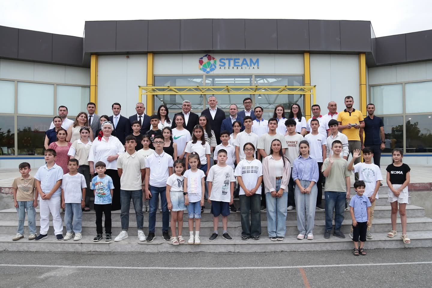 Azərbaycan və Gürcüstan nazirləri Quba STEAM Mərkəzində olublar